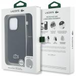 Carcasa Lacoste Iconic Petit Pique Crossbody Cord cu MagSafe compatibila cu iPhone 16 Pro Max, Negru 10 - lerato.ro