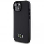 Carcasa Lacoste Iconic Petit Pique Crossbody Cord cu MagSafe compatibila cu iPhone 15 / 14 / 13, Black 3 - lerato.ro