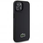 Carcasa Lacoste Iconic Petit Pique Crossbody Cord cu MagSafe compatibila cu iPhone 15 / 14 / 13, Black 5 - lerato.ro