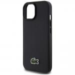Carcasa Lacoste Iconic Petit Pique Crossbody Cord cu MagSafe compatibila cu iPhone 15 / 14 / 13, Black 7 - lerato.ro