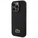 Carcasa Lacoste Iconic Petit Pique Crossbody cu MagSafe compatibila cu iPhone 15 Pro, Negru 3 - lerato.ro
