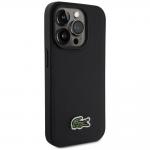 Carcasa Lacoste Iconic Petit Pique Crossbody cu MagSafe compatibila cu iPhone 15 Pro, Negru 5 - lerato.ro