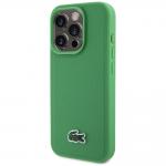 Carcasa Lacoste Iconic Petit Pique Crossbody cu MagSafe compatibila cu iPhone 15 Pro, Verde 3 - lerato.ro