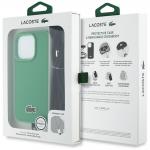 Carcasa Lacoste Iconic Petit Pique Crossbody cu MagSafe compatibila cu iPhone 15 Pro, Verde 10 - lerato.ro