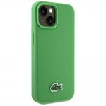 Carcasa Lacoste Iconic Petit Pique Crossbody Cord cu MagSafe compatibila cu iPhone 15 / 14 / 13, Verde 5 - lerato.ro