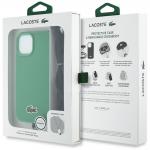 Carcasa Lacoste Iconic Petit Pique Crossbody Cord cu MagSafe compatibila cu iPhone 15 / 14 / 13, Verde 10 - lerato.ro