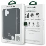 Carcasa Lacoste Iconic Petit Pique Crossbody Cord cu MagSafe compatibila cu iPhone 16 Plus, Negru 10 - lerato.ro