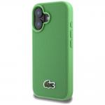 Carcasa Lacoste Iconic Petit Pique Crossbody Cord cu MagSafe compatibila cu iPhone 16 Plus, Verde 3 - lerato.ro