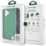 Carcasa Lacoste Iconic Petit Pique Crossbody Cord cu MagSafe compatibila cu iPhone 16 Plus, Verde 10 - lerato.ro