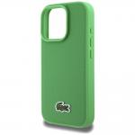 Carcasa Lacoste Iconic Petit Pique Crossbody Cord cu MagSafe compatibila cu iPhone 16 Pro, Verde 7 - lerato.ro