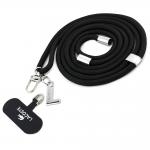 Carcasa Lacoste Iconic Petit Pique Woven Logo CBDY Strap cu MagSafe compatibila cu Samsung Galaxy S25 Ultra, Negru 9 - lerato.ro