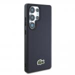 Carcasa Lacoste Iconic Petit Pique Woven Logo cu MagSafe compatibila cu Samsung Galaxy S25 Ultra, Navy Blue 5 - lerato.ro
