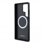 Carcasa Lacoste Iconic Petit Pique Woven Logo cu MagSafe compatibila cu Samsung Galaxy S25 Ultra, Navy Blue 8 - lerato.ro