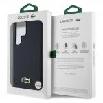Carcasa Lacoste Iconic Petit Pique Woven Logo cu MagSafe compatibila cu Samsung Galaxy S25 Ultra, Navy Blue 9 - lerato.ro