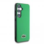 Carcasa Lacoste Iconic Petit Pique Woven Logo cu MagSafe compatibila cu Samsung Galaxy S25 Plus, Verde 5 - lerato.ro
