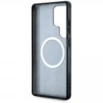 Carcasa Lacoste Monogram Silver Croc Logo cu MagSafe compatibila cu Samsung Galaxy S25 Ultra, Negru 8 - lerato.ro