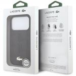 Carcasa Lacoste Nomograme Gold Logo cu MagSafe compatibila cu iPhone 17 Pro, Negru 9 - lerato.ro