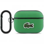 Carcasa Lacoste Petit Pique Croc Logo compatibila cu Apple AirPods Pro 3, Verde 2 - lerato.ro