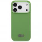 Carcasa Lacoste Petit Pique Lacquer Logo cu MagSafe compatibila cu iPhone 17 Pro, Verde 2 - lerato.ro