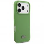 Carcasa Lacoste Petit Pique Lacquer Logo cu MagSafe compatibila cu iPhone 17 Pro, Verde 5 - lerato.ro