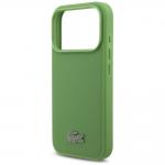 Carcasa Lacoste Petit Pique Lacquer Logo cu MagSafe compatibila cu iPhone 17 Pro, Verde 7 - lerato.ro