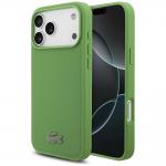 Carcasa Lacoste Petit Pique Lacquer Logo cu MagSafe compatibila cu iPhone 17 Pro Max, Verde 4 - lerato.ro