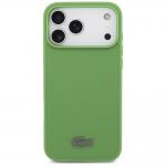 Carcasa Lacoste Petit Pique Lacquer Logo cu MagSafe compatibila cu iPhone 17 Pro Max, Verde 2 - lerato.ro