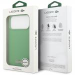 Carcasa Lacoste Petit Pique Lacquer Logo cu MagSafe compatibila cu iPhone 17 Pro Max, Verde 9 - lerato.ro