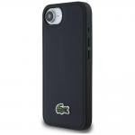 Carcasa Lacoste Iconic Petit Pique Woven Logo cu MagSafe compatibila cu iPhone 16e, Navy Blue 3 - lerato.ro