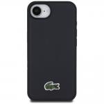 Carcasa Lacoste Iconic Petit Pique Woven Logo cu MagSafe compatibila cu iPhone 16e, Navy Blue 2 - lerato.ro