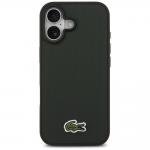 Carcasa Lacoste Petit Pique Lacquer Logo cu MagSafe compatibila cu iPhone 17, Dark Green 2 - lerato.ro