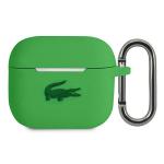 Carcasa Lacoste Silicone Collection compatibila cu Apple AirPods 3, Verde 2 - lerato.ro