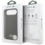 Carcasa Lacoste Iconic Petit Pique Woven Logo cu MagSafe compatibila cu iPhone 17 Air, Negru 9 - lerato.ro