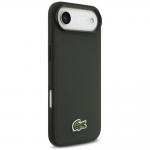 Carcasa Lacoste Iconic Petit Pique Woven Logo cu MagSafe compatibila cu iPhone 17 Air, Dark Green 5 - lerato.ro