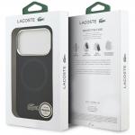 Carcasa Lacoste Silicone Metal Logo cu MagSafe compatibila cu iPhone 17 Pro, Navy Blue 9 - lerato.ro