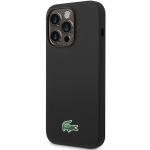 Carcasa Lacoste Silicone Croc Logo cu MagSafe compatibila cu iPhone 14 Pro, Negru 3 - lerato.ro