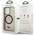Carcasa Lacoste Transparent Design cu MagSafe compatibila cu iPhone 14 Pro, Negru 9 - lerato.ro
