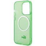 Carcasa Lacoste Transparent Design cu MagSafe compatibila cu iPhone 14 Pro, Verde 8 - lerato.ro