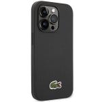 Carcasa Lacoste Iconic Petit Pique cu MagSafe compatibila cu iPhone 14 Pro Max, Negru 5 - lerato.ro