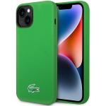 Carcasa Lacoste Silicone cu MagSafe compatibila cu iPhone 15 / 14 / 13, Verde 4 - lerato.ro