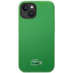 Carcasa Lacoste Silicone cu MagSafe compatibila cu iPhone 15 / 14 / 13, Verde 2 - lerato.ro