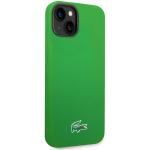 Carcasa Lacoste Silicone cu MagSafe compatibila cu iPhone 15 / 14 / 13, Verde 5 - lerato.ro