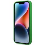 Carcasa Lacoste Silicone cu MagSafe compatibila cu iPhone 15 / 14 / 13, Verde 6 - lerato.ro