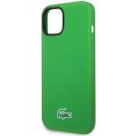 Carcasa Lacoste Silicone cu MagSafe compatibila cu iPhone 15 / 14 / 13, Verde 7 - lerato.ro
