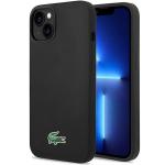 Carcasa Lacoste Silicone cu MagSafe compatibila cu iPhone 15 / 14 / 13, Negru 4 - lerato.ro