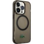 Carcasa Lacoste Transparent Design cu MagSafe compatibila cu iPhone 15 Pro, Negru 5 - lerato.ro