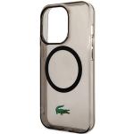 Carcasa Lacoste Transparent Design cu MagSafe compatibila cu iPhone 15 Pro, Negru 7 - lerato.ro