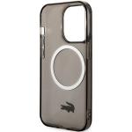 Carcasa Lacoste Transparent Design cu MagSafe compatibila cu iPhone 15 Pro, Negru 8 - lerato.ro