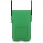 Geanta universala Lacoste Crossbody Petit Pique Metal Logo, Marime XL, Verde 3 - lerato.ro