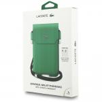 Geanta universala Lacoste Crossbody Petit Pique Metal Logo, Marime XL, Verde 5 - lerato.ro